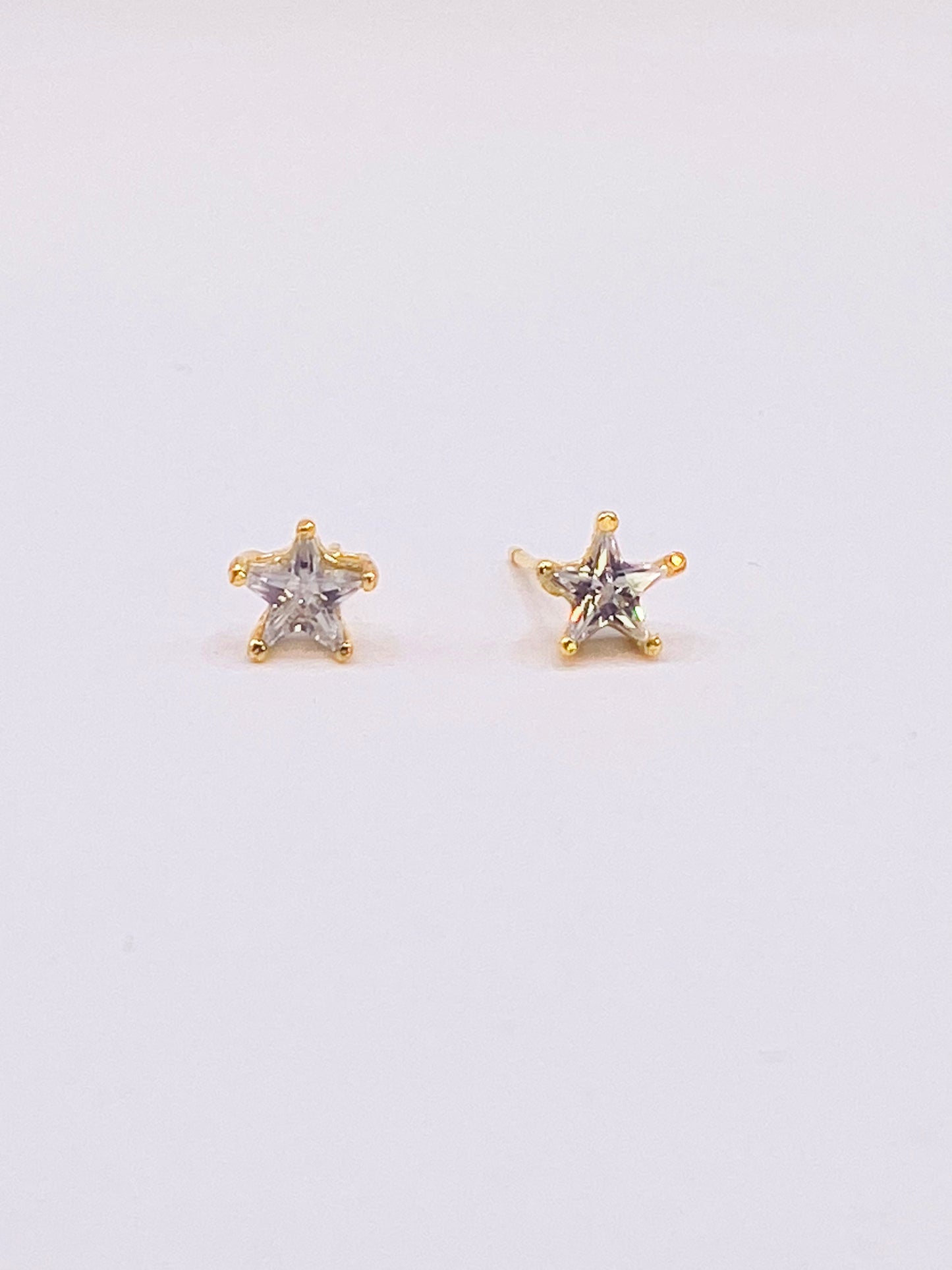 ESTRELLA BRILLANTE PENDIENTES