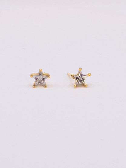 ESTRELLA BRILLANTE PENDIENTES