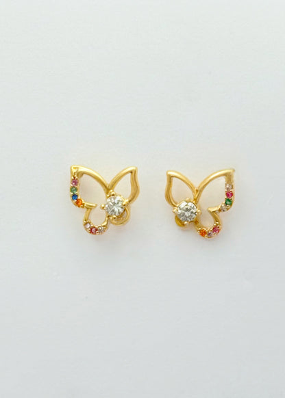 MINI BUTTERFLY EARRINGS