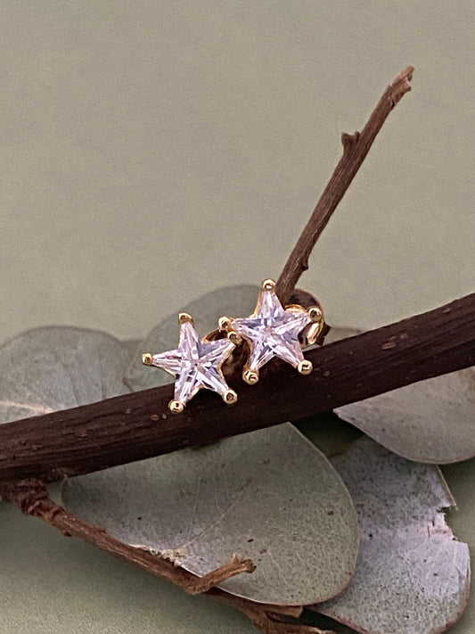 ESTRELLA BRILLANTE PENDIENTES